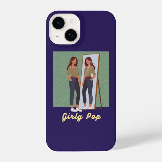 Girly pop phone case Phone Case iPhone Hoesje (Achterkant)