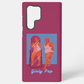 Girly pop phone case samsung galaxy hoesje (Achterkant)