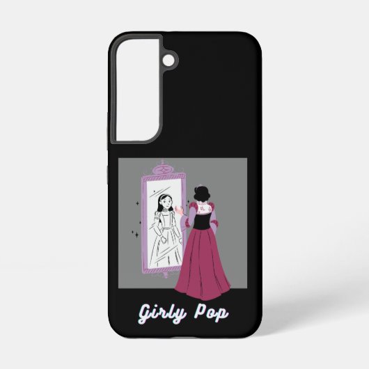 Girly pop phone case samsung galaxy hoesje (Achterkant)