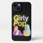 Girly pop phone  iPhone hoesje (Achterkant)