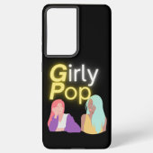 Girly pop phone  samsung galaxy hoesje (Achterkant)