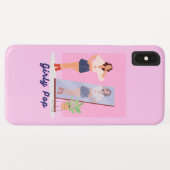 Girly pop - pink Case-Mate iPhone case (Achterkant (horizontaal))