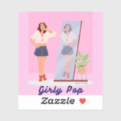 Girly pop stickers (Vel)