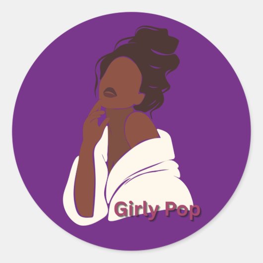 Girly pop stickers (Voorkant)