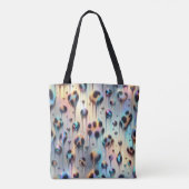 Girly Posh Luipaardprint Opal Tote Tas (Achterkant)