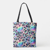 Girly Posh Luipaardprint Opal Tote Tas (Achterkant)