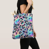 Girly Posh Luipaardprint Opal Tote Tas (Dichtbij)