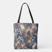 Girly Posh Luipaardprint Opal Tote Tas (Achterkant)