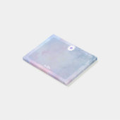 Girly regenboogkleur schattige moderne Post-It Not Post-it® Notes (Schuin)