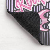 Girly Rock n'Roll Skull Muismat (Hoek)