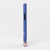 Girly Roos Gold Glitter Drivers, Monogram Case-Mate iPhone Case (Achterkant/rechts)