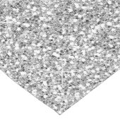 Girly Roos Gold Silver Glitter Ombre Design Medium Tafelloper (Hoek)