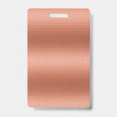 Girly Roos Gold VIP Access Event Badge (Achterkant)