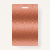 Girly Roos Gold VIP Access Event Badge (Achterkant)