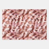 Girly Roos Goud Roze Wit Inpakpapier Vel (Voorkant 2)