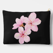 Girly Roze Bloemen Custom Etui (Achterkant)