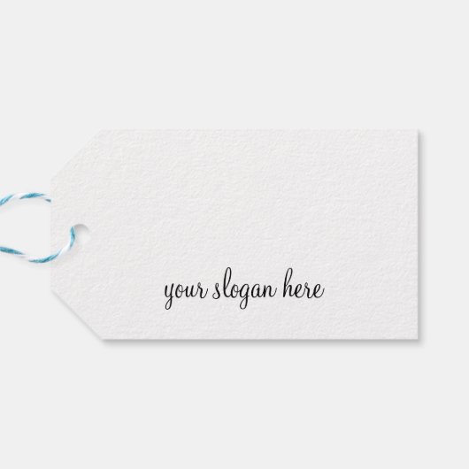 Girly Roze Bruine Waterverf Oog Make-up Artiest Cadeaulabel (Achterkant Horizontaal)