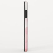 Girly roze faux marmer geometrisch patroon Case-Mate iPhone case (Achterkant/rechts)