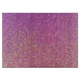 Girly roze glitter patroon snijplank
