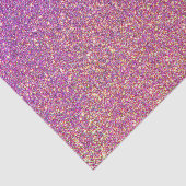Girly roze glitter patroon tissuepapier (Detail)