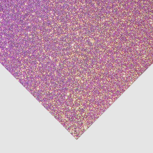 Girly roze glitter patroon tissuepapier (Detail)
