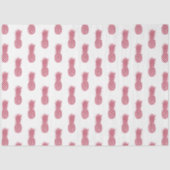 Girly roze glitter tropische ananas tissuepapier (Voorkant)