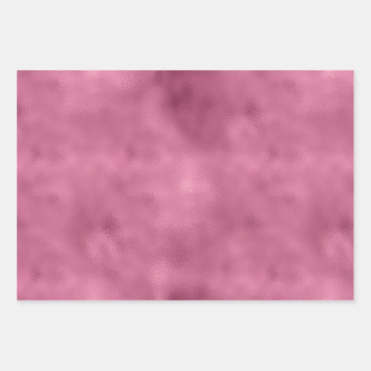 Girly  Roze Glitzy Glitter Sparkle Inpakpapier Vel (Voorkant 2)
