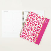 Girly roze hart 2024 planner (Display)