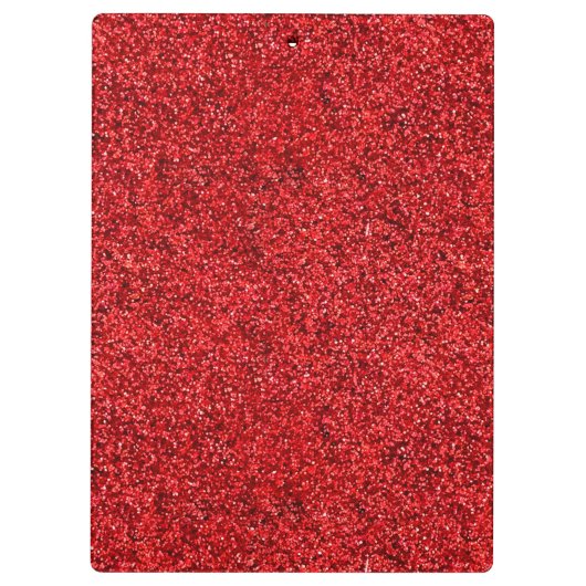 GIRLY ROZE HART RODE GLITTER KLEMBORD (Achterkant)