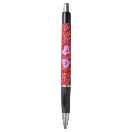 GIRLY ROZE HART RODE GLITTER PEN