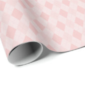 Girly Roze Kleine Argyle Diamant Patroon Cadeaupapier (Rol Hoek)