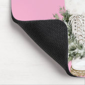 Girly roze laarzen benen muismat (Hoek)