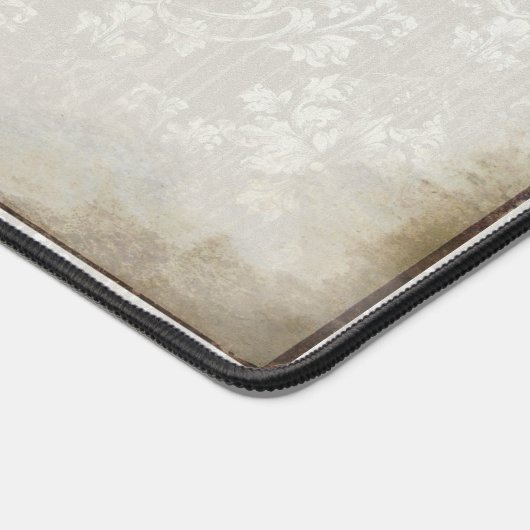 Girly Roze Rozen & Damask Bureaumat (Hoek)