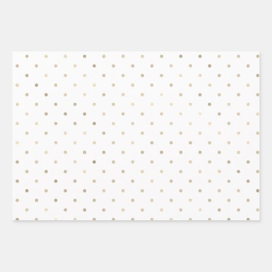 Girly roze Stippen variëteit Inpakpapier Vel (Voorkant 2)