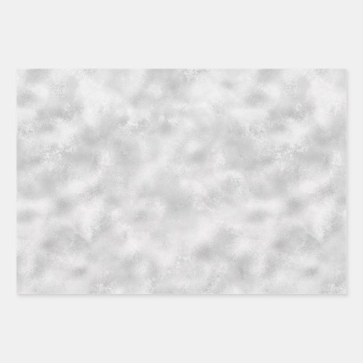 Girly Roze Zilveren Zebra print Inpakpapier Vel (Voorkant 3)