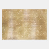 Girly Roze Zwart Goud Cowgirl Koeienhuid Inpakpapier Vel (Voorkant 2)