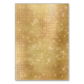 Girly Roze Zwart Goud Koeienhuid Sparkle Kaart (Achterkant)