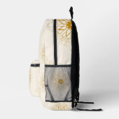 girly schattig Bloemen vrouwelijk Trendy Boho Bedrukte Rugzak (Rechts)