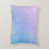 Girly Schattige gepersonaliseerd magisch eenhoornk Accent Kussen (Achterkant (Verticaal))