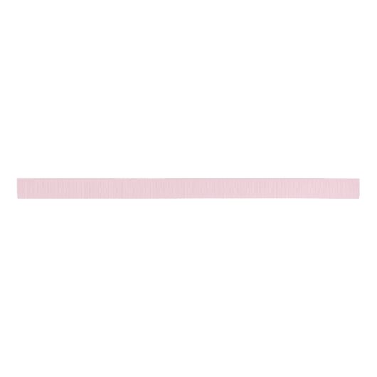 Girly Schattige Pastel Lichtroze Grosgrain Lint (Voorkant)