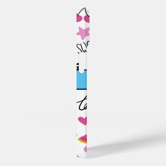 Girly Schattige Trendy Eenvoudig Stijlvol Patroon Case-Mate iPhone Case (Achterkant / Rechts)