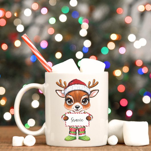 Girly Schattigee Baby rendier Mok