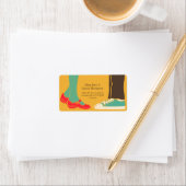 Girly Schoenen & Sneakers Geïllustreerde Bruiloft  Etiket (Insitu)