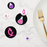 Girly Science Party Confetti<br><div class="desc">Ken je een meisje dat van wetenschap houdt? Een wetenschapsthemafeest is perfect voor de kleine wetenschapper in je leven! Geef je feesttafellaag een wetenschapsexperimentele vibe met de Girly Science Party Table Confetti ontworpen door Enchantfancy Design Company. De confetti bevat objecten die je zou vinden in een wetenschapslaboratorium, waaronder roze microscopen...</div>