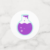 Girly Science Party Confetti (Kleine voorkant)
