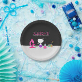 Girly Science Party Papieren Bordje (Feest)