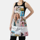 Girly script 16 foto beste vriend modern eenvoudig schort (Insitu)