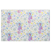Girly Seahorse Fabric Stof (Fat Quarter)