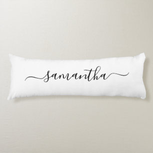 Girly Signature Naam Lichaamskussen