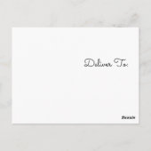 Girly Silver Glitter Afstuderen Bedankt Briefkaart (Achterkant)